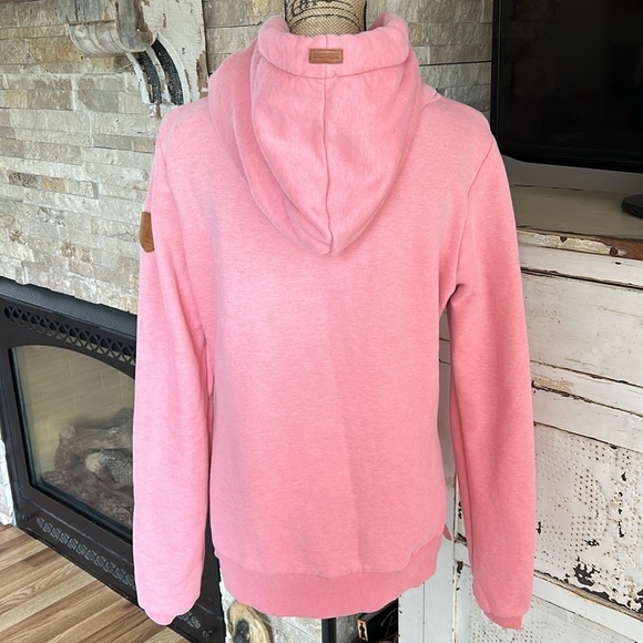 Wanakome Cassy Punch pullover hoodie brush french terry interior kangaroo pocket - Picture 12 of 16